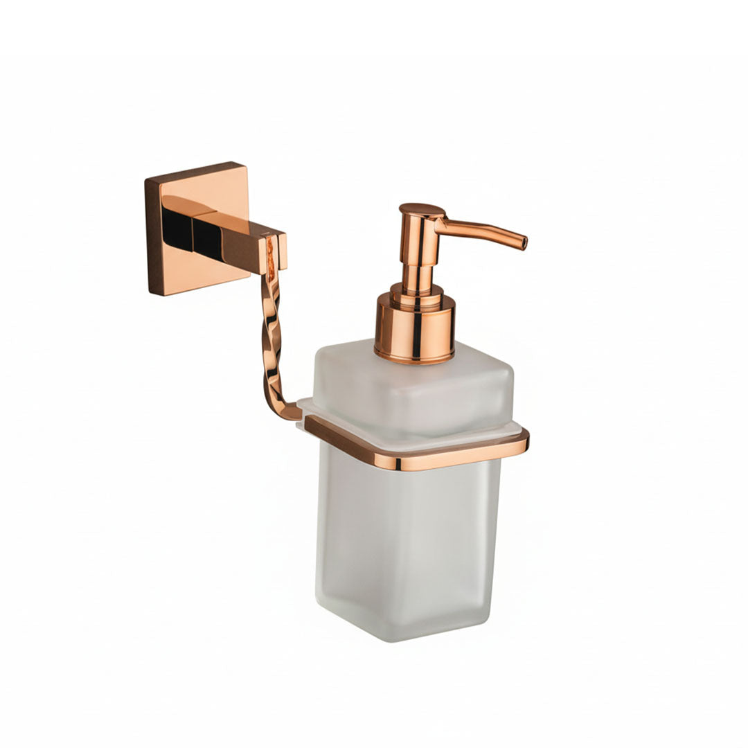 Buy Brass Liquid Dispenser In Rose Gold For Bathroom | IHC – IHC Home ...